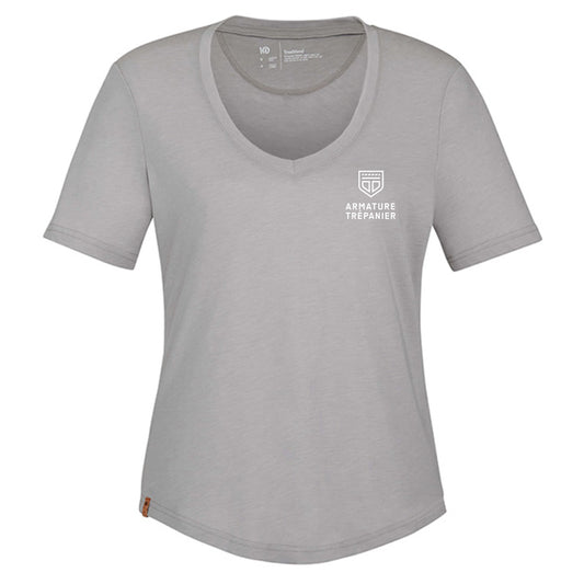 T-shirt femme Tentree Treeblend avec col en V